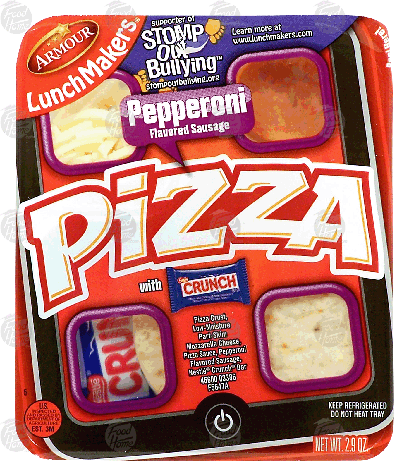 Armour Lunch Makers pepperoni pizza Full-Size Picture